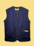 Wiggy's OG Sleeveless Vest – Navy  * PRE ORDER SEPTEMBER DELIVERY*