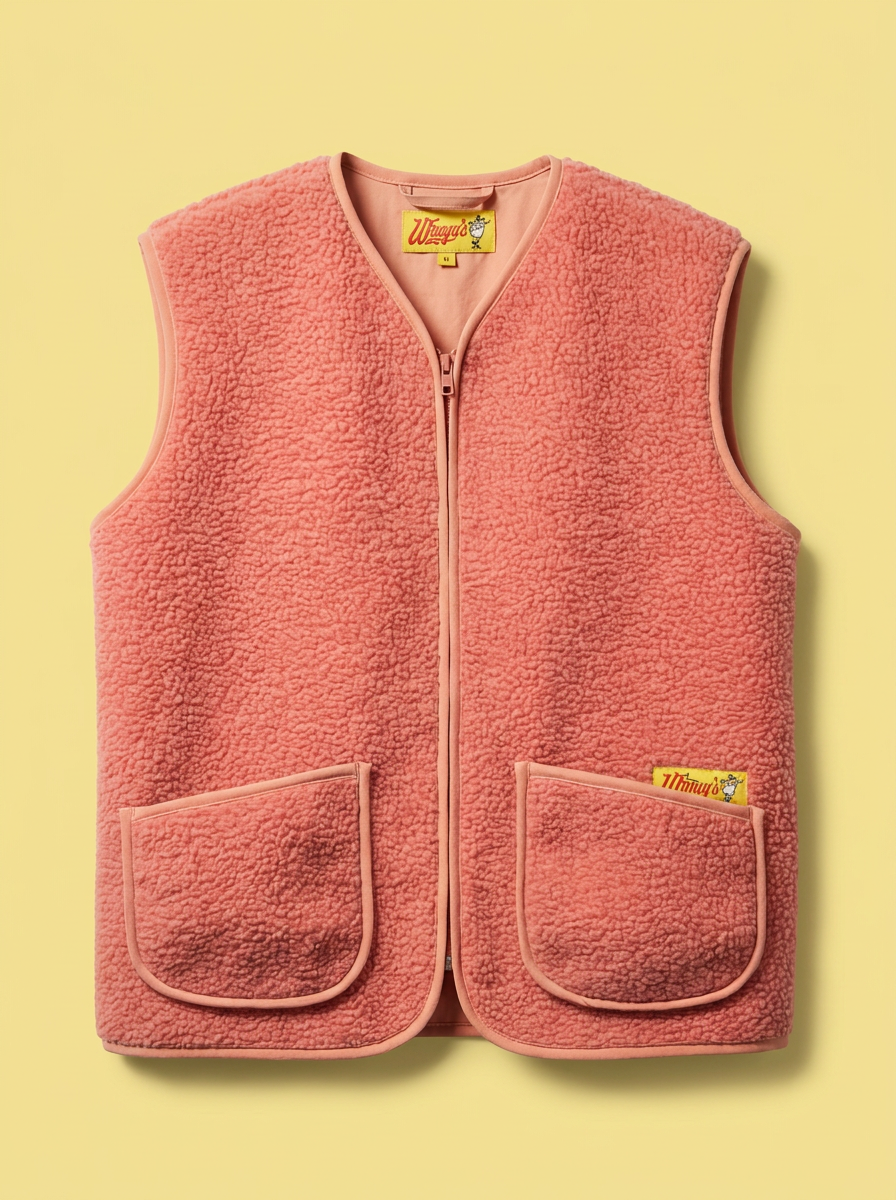 Wiggy's OG Sleeveless Vest – Pink * PRE ORDER SEPTEMBER DELIVERY*