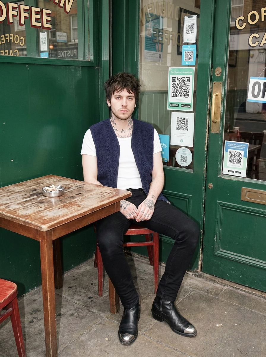 Wiggy's OG Sleeveless Vest – Navy  * PRE ORDER SEPTEMBER DELIVERY*